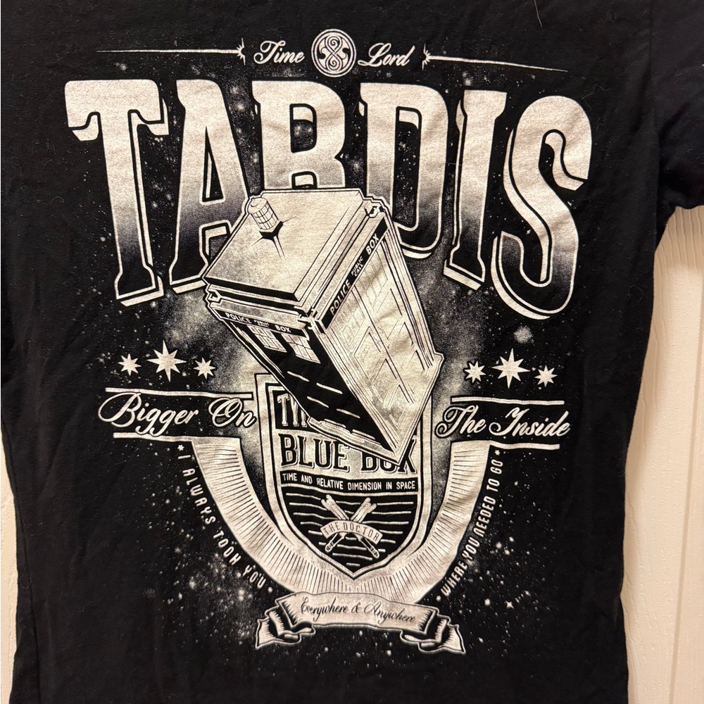 Dr. Who Women’s Sleeveless Tee Size M